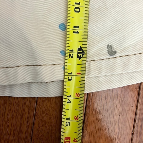 NWT Pacsun Paint Splatter Cream Shorts Size 29 Y2K - Picture 6 of 13